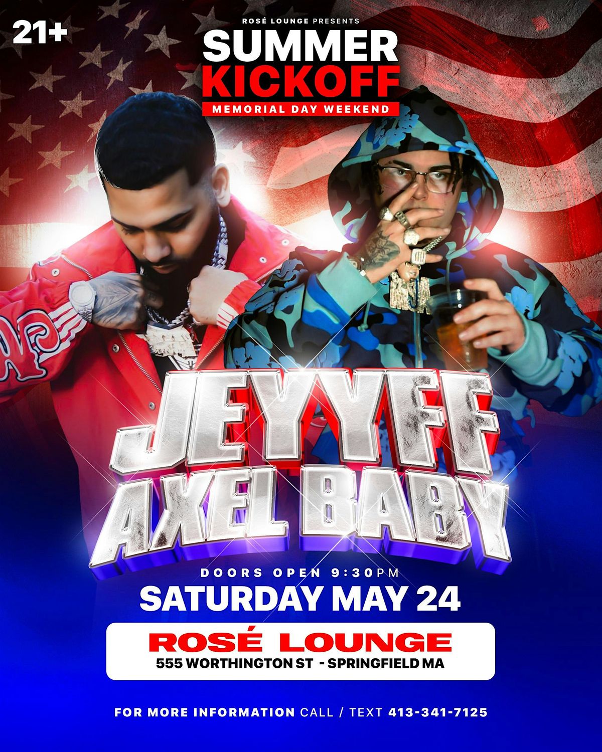 JeyyFF & AxelBaby live At Rosé, 24 May | Event in Springfield | AllEvents