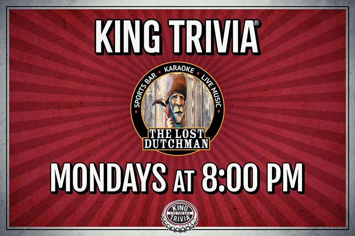 Trivia Night at The Lost Dutchman | Event in Maple Valley | AllEvents
