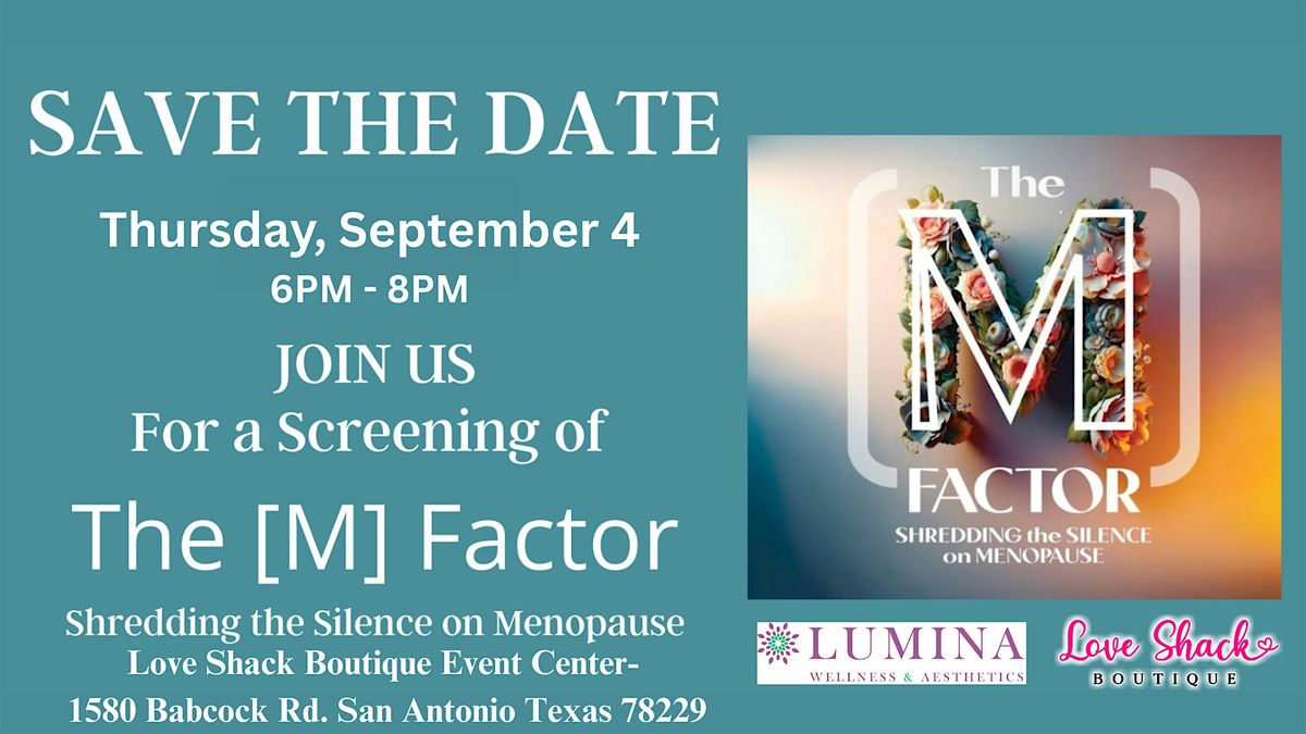 Exclusive Screening of The M-Factor, 4 September | Event in San Antonio | AllEvents