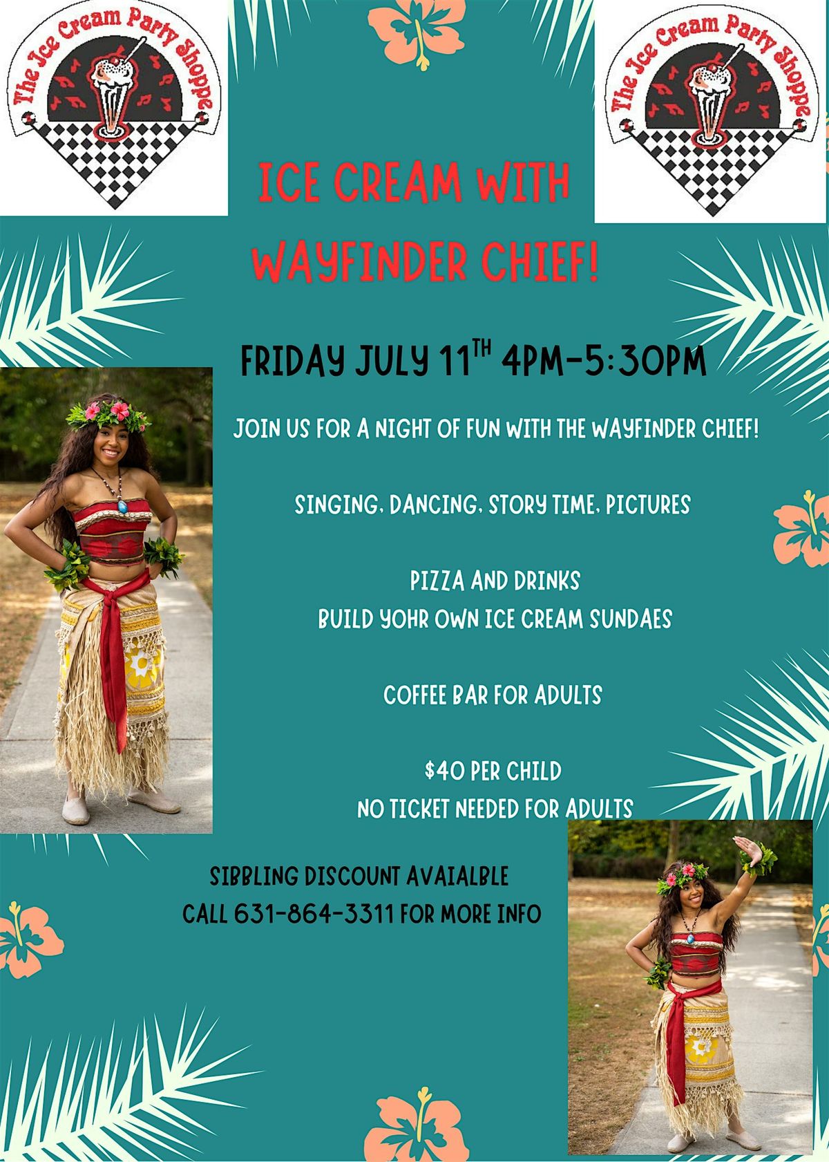Ice Cream with Wayfinder Chief, 11 July | Event in Smithtown | AllEvents