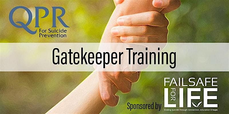 QPR Suicide Prevention Training for First Responders, 13 August | Event in Valleyford | AllEvents
