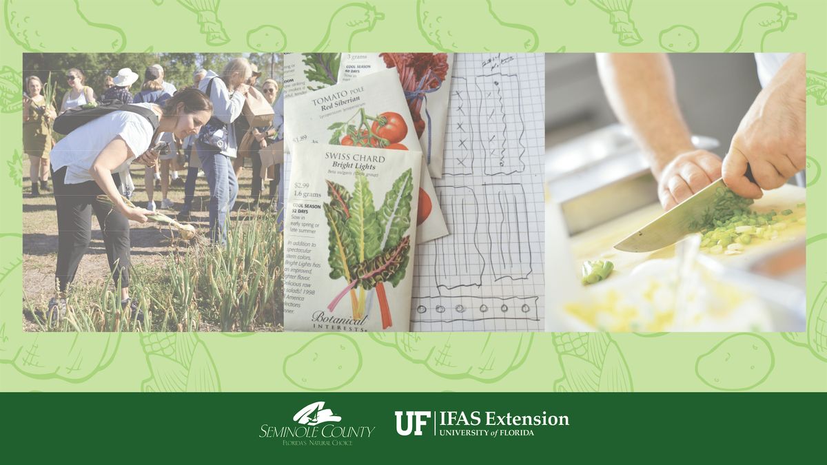 March 2026 Farm to Fork Workshop:  Summer Vegetable Gardening (IN PERSON), 5 March | Event in Sanford | AllEvents