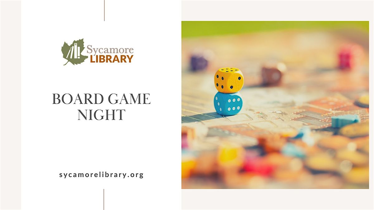 Board Game Night | Event in Sycamore | AllEvents