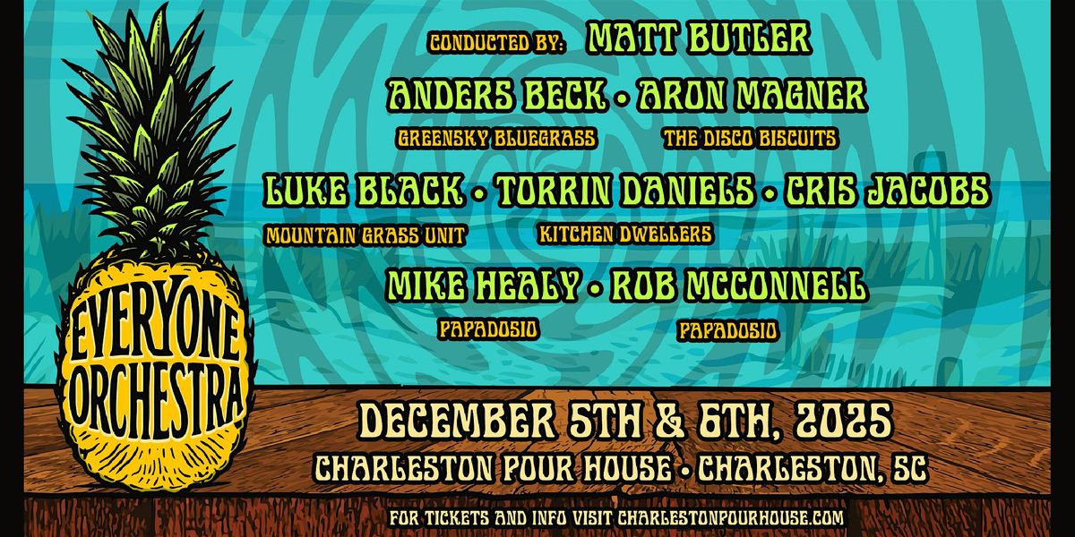 8th Annual Everyone Orchestra Weekend Gathering, 5 December | Event in Charleston Pour House | AllEvents