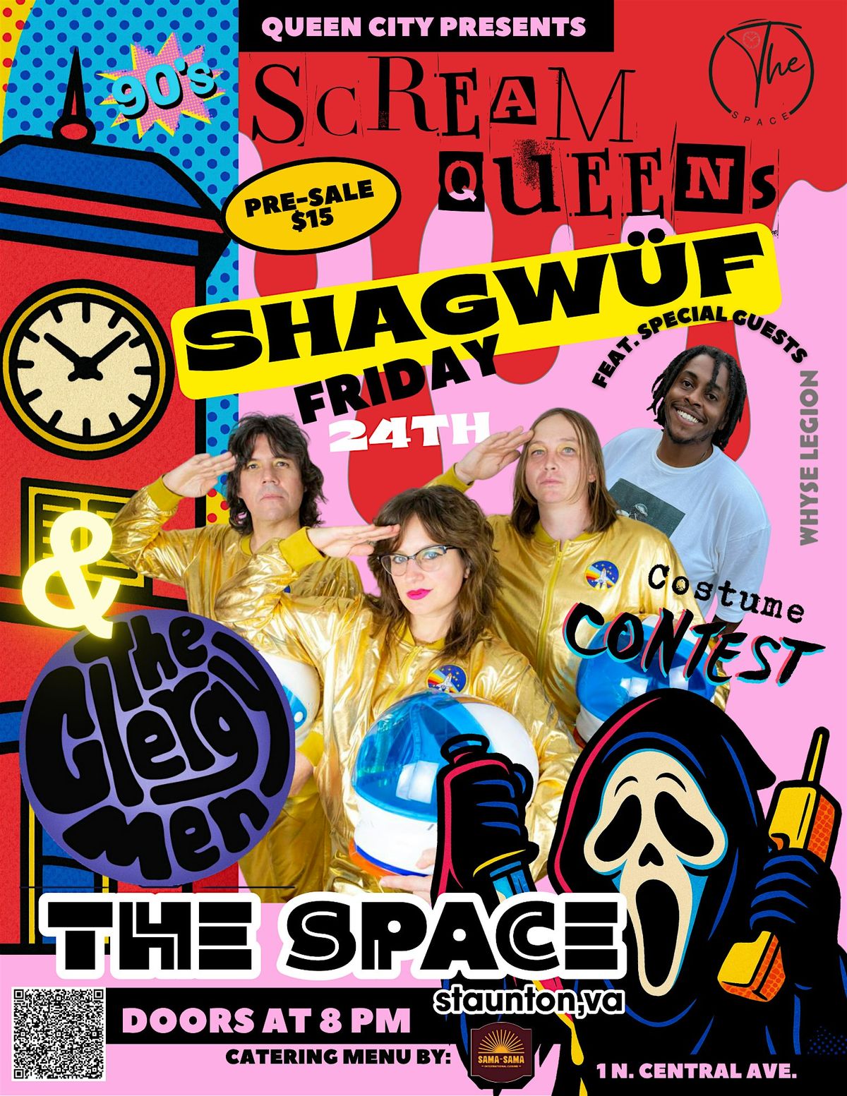 90’s Scream Queens, 24 October | Event in Staunton | AllEvents