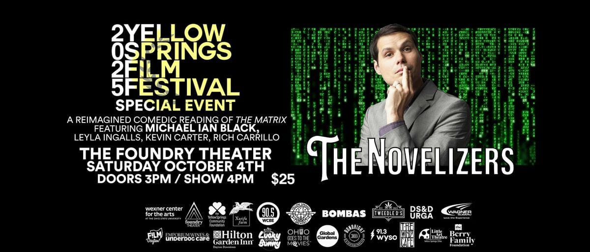 YSFF Presents: The Novelizers Podcast with MICHAEL IAN BLACK | Event in Yellow Springs | AllEvents