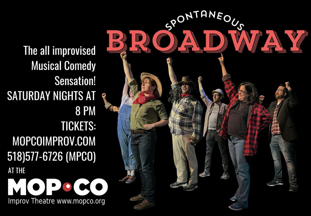 Spontaneous Broadway, 7 December | Event in Schenectady | AllEvents