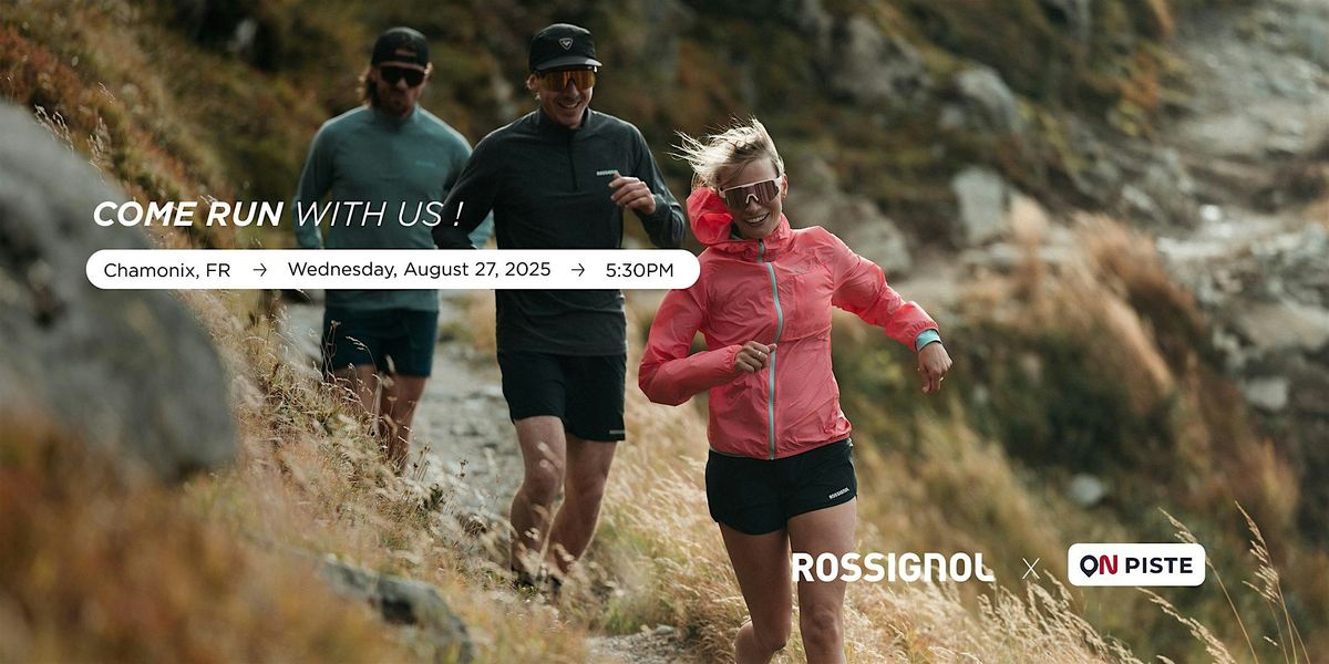 Come run with us in Chamonix! ️, 27 August | Event in Chamonix-Mont-Blanc | AllEvents