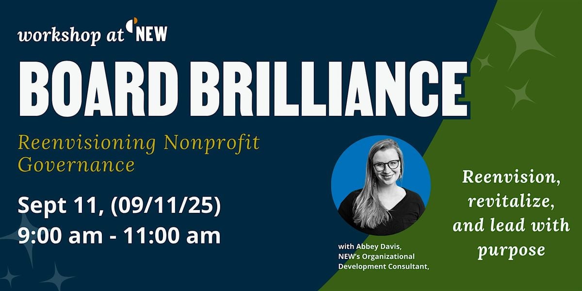 Board Brilliance: Reenvisioning Nonprofit Governance, 11 September | Event in Ann Arbor | AllEvents
