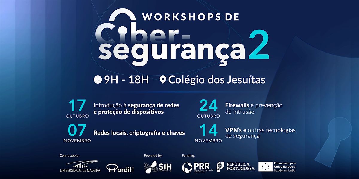 Curso de Cibersegurança, 17 October | Event in Funchal | AllEvents