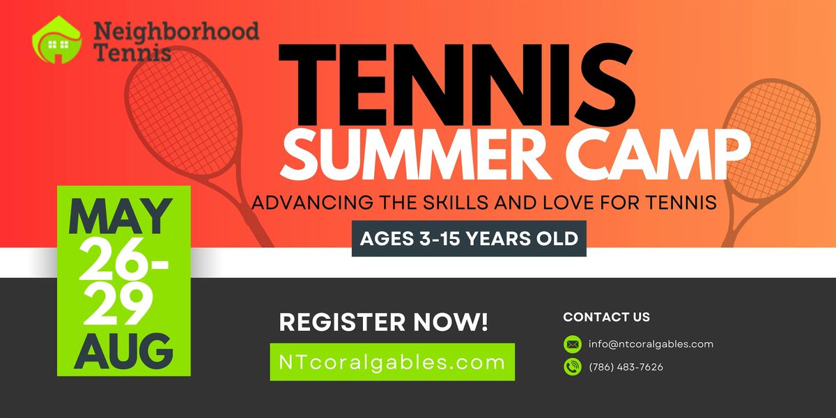GRANADA TENNIS AND SWIM SUMMER CAMP 2025, 26 May | Event in Coral Gables | AllEvents
