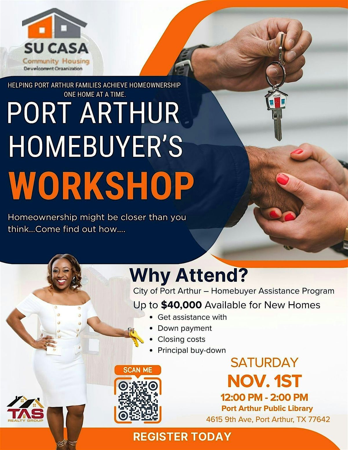 Free Homebuyer Workshop, 1 November | Event in Port Arthur | AllEvents
