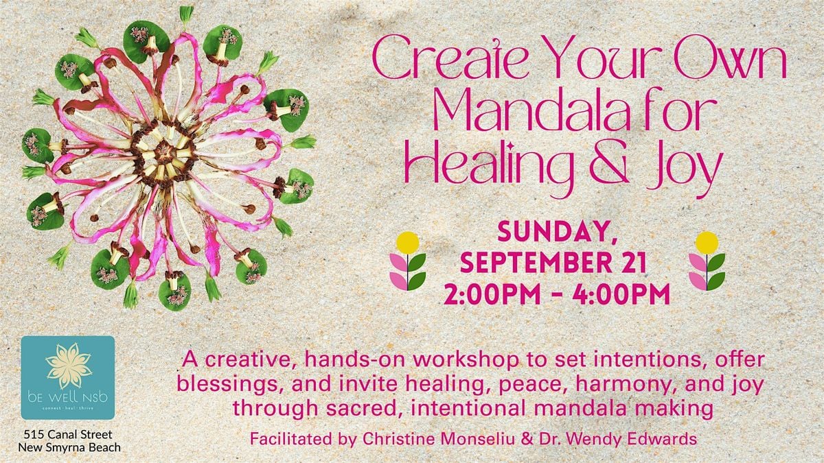 Create Your Own Mandala for Healing & Joy | Event in New Smyrna Beach | AllEvents