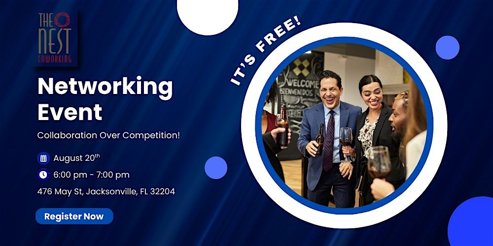 Networking Event: Cowford Business Club, 20 August | Event in Jacksonville | AllEvents