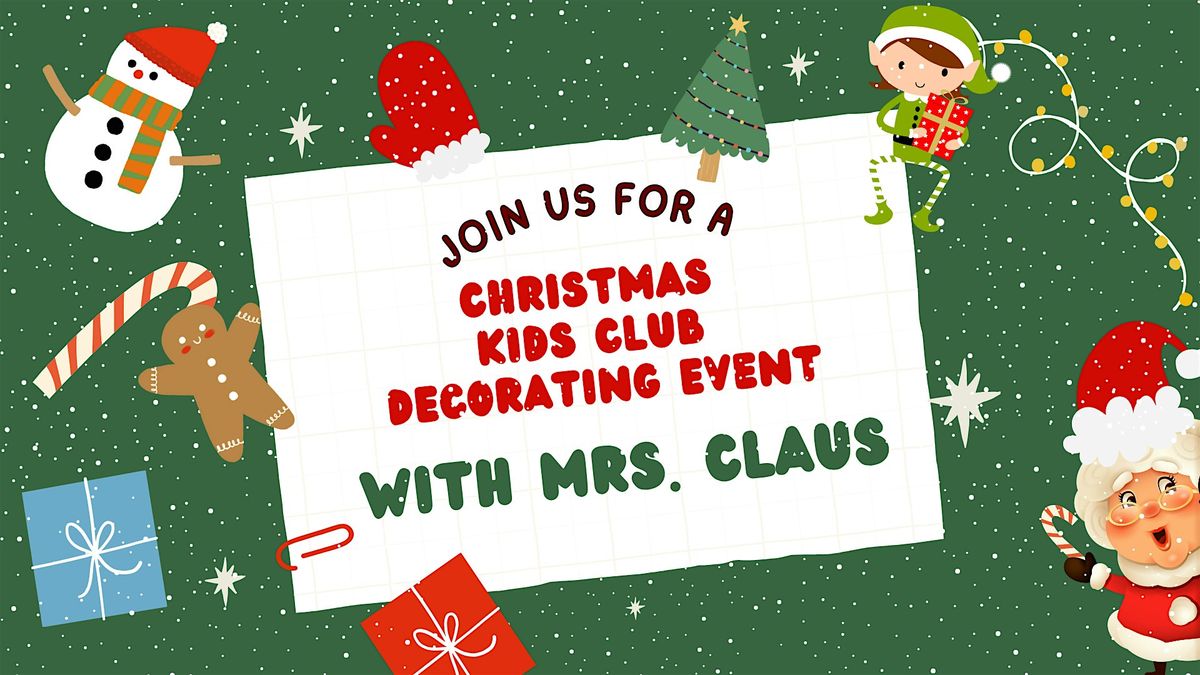 Decorating & Crafts w/Mrs. Claus #2, 21 December | Event in Horseheads | AllEvents