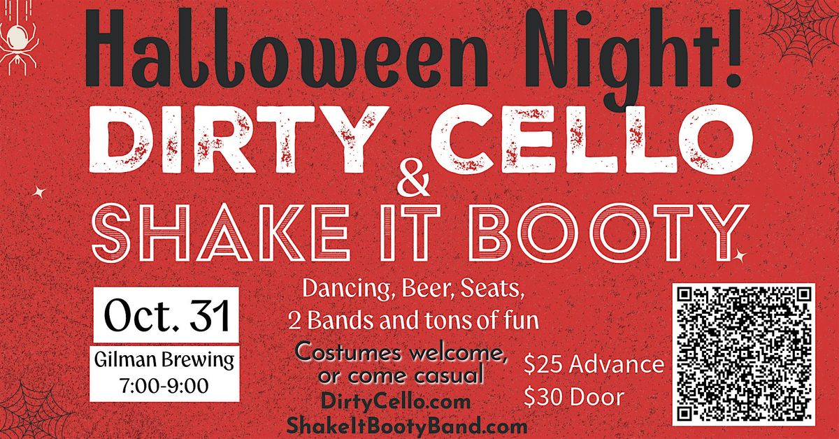 Wild Halloween fun at Gilman Brewery with Dirty Cello and Shake it Booty, 31 October | Event in Berkeley | AllEvents