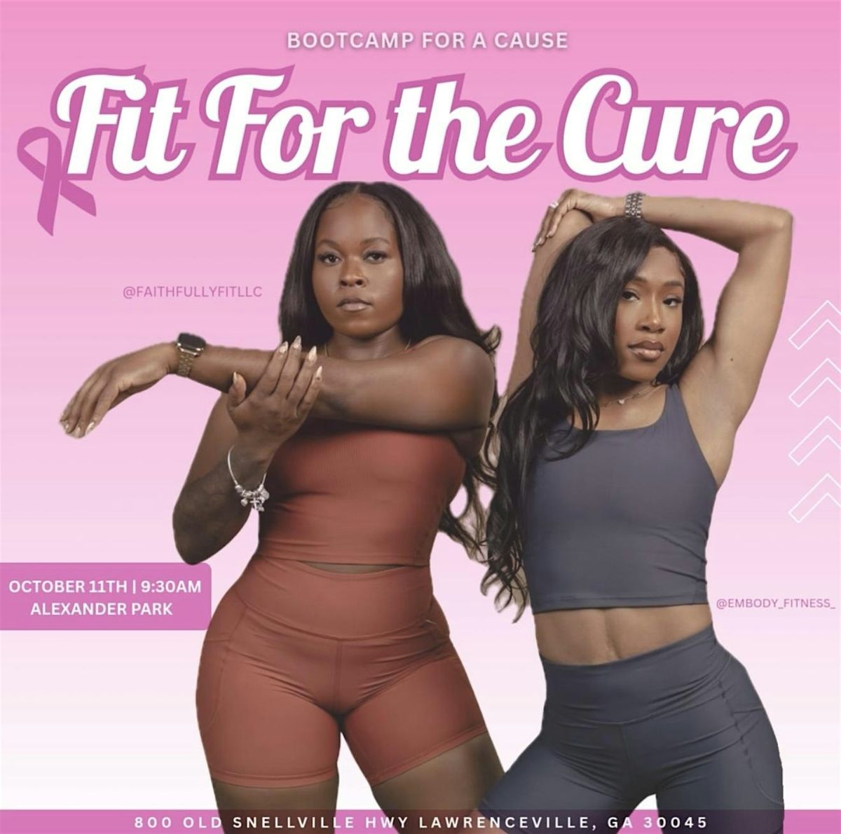FIT FOR THE CURE BOOTCAMP, 11 October | Event in Lawrenceville | AllEvents