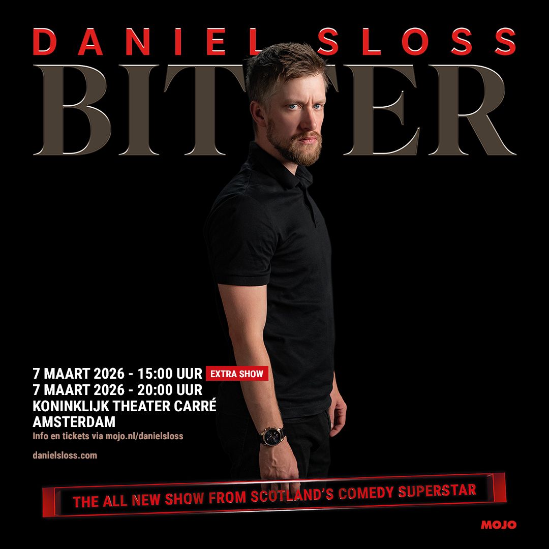 Daniel Sloss: Bitter at OVO Arena Wembley, 28 November | Event in London | AllEvents