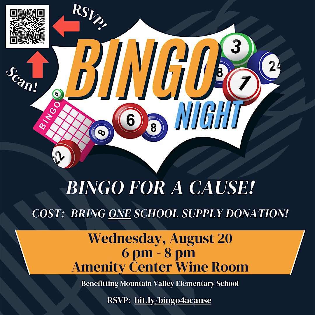 Bingo for a Cause!, 20 August | Event in New Braunfels | AllEvents