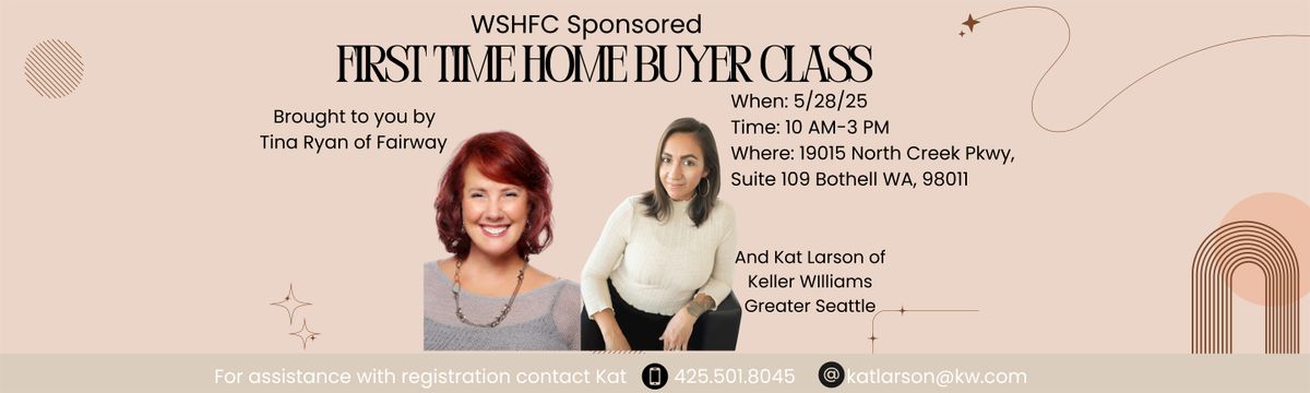 First Time Home Buyer Class, 28 May | Event in Bothell | AllEvents