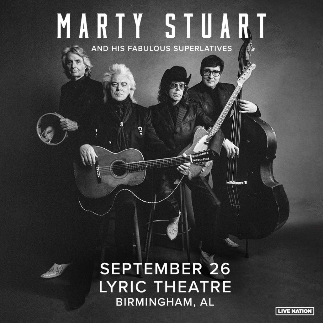 Marty Stuart & His Fabulous Superlatives at Brown County Music Center, 12 October | Event in Nashville