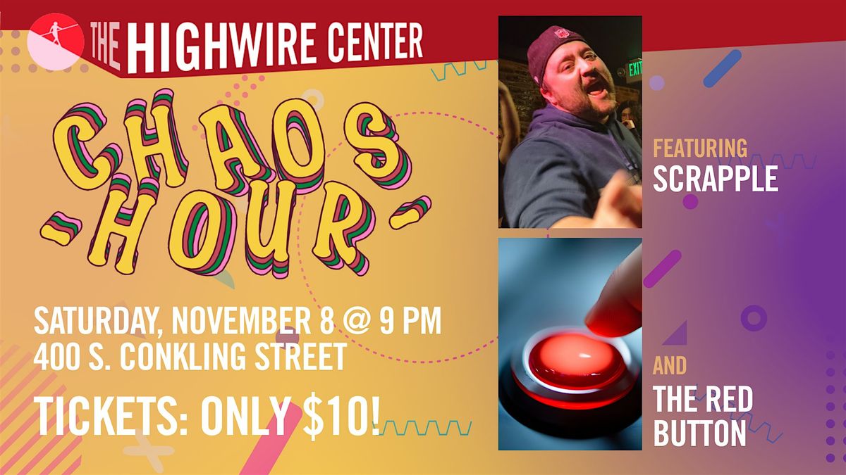 Chaos Hour: Improv at The Highwire Center!, 8 November | Event in Baltimore | AllEvents