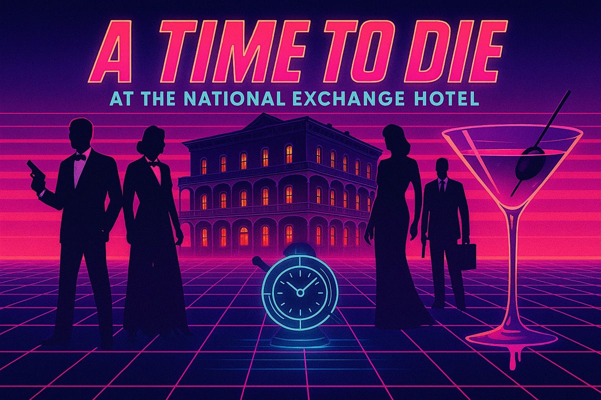 M**der at the National: A Time to Die, 24 July | Event in Nevada City | AllEvents