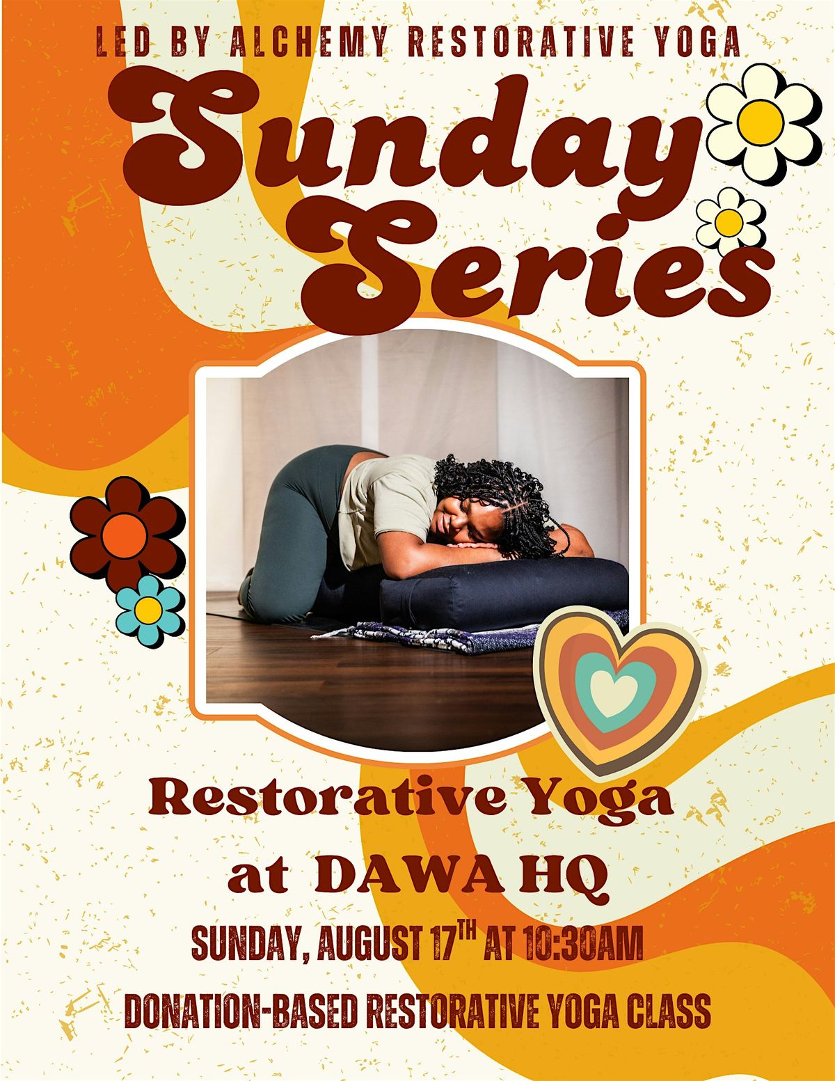 Donation Based Restorative Yoga, 17 August | Event in Austin | AllEvents