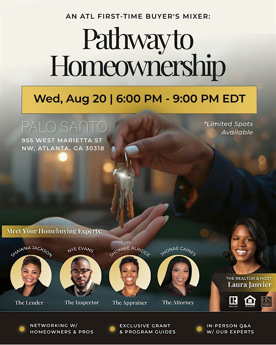 Unlock the Keys to Your First Home in ATL!, 20 August | Event in Atlanta | AllEvents