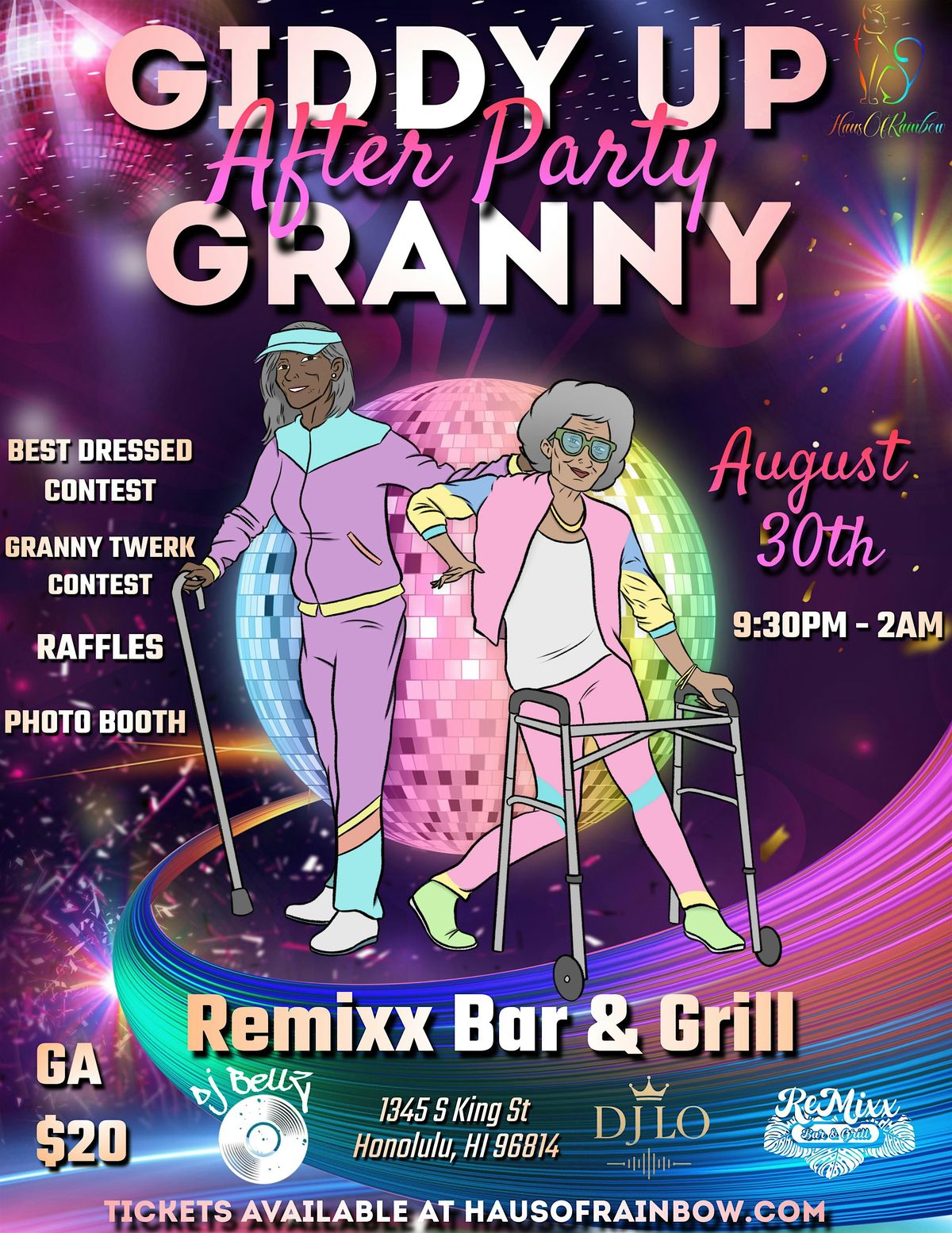 Giddy up Granny - After Party | Event in Honolulu | AllEvents
