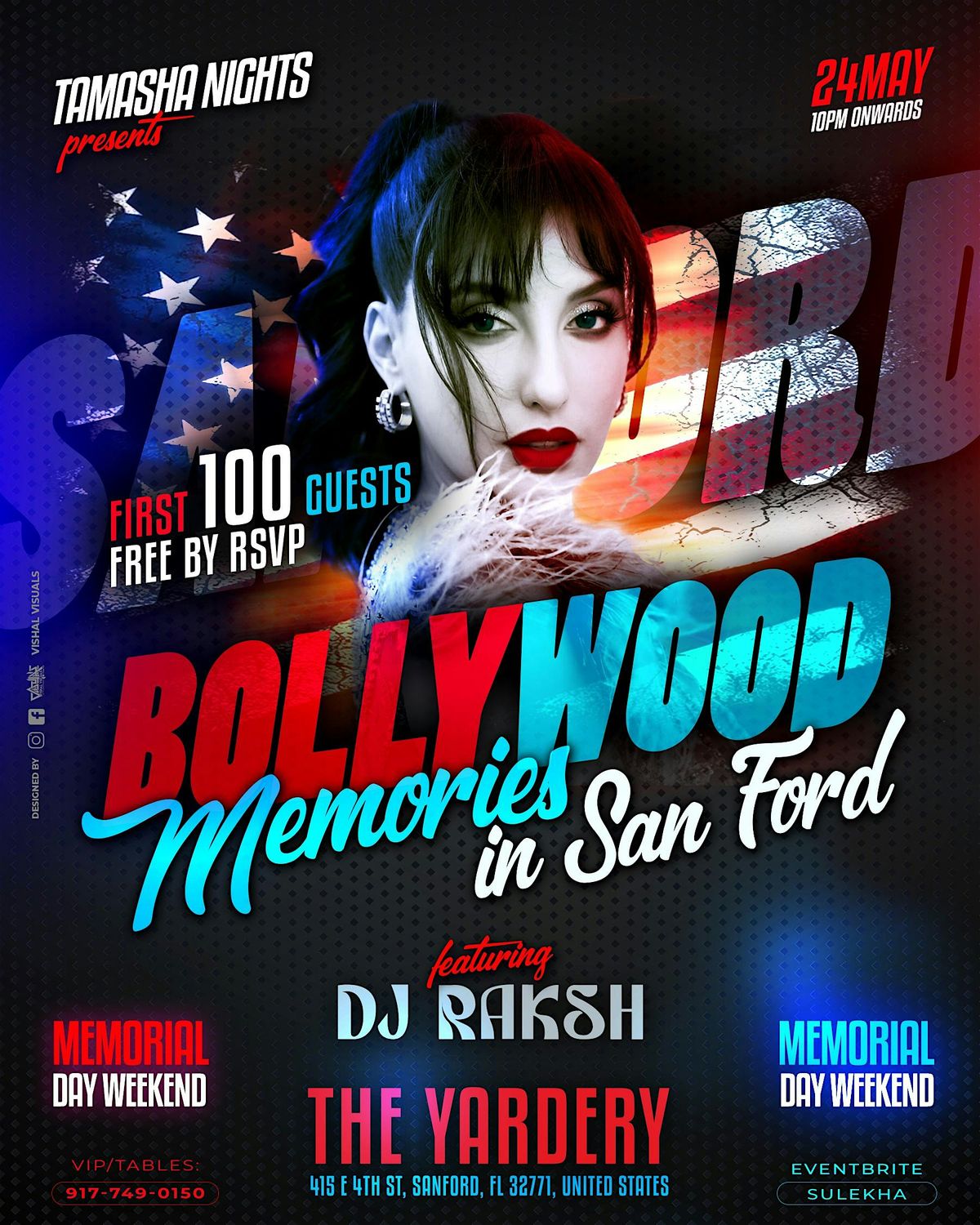 ORLANDO BOLLYWOOD SATURDAYS | TAMASHA NIGHTS | @THE YARDERY SANFORD, 24 May | Event in Sanford | AllEvents