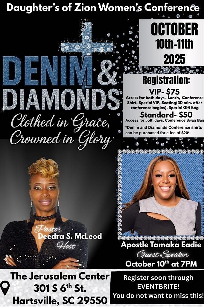 The Daughters of Zion Women’s Conference, 10 October | Event in Hartsville | AllEvents