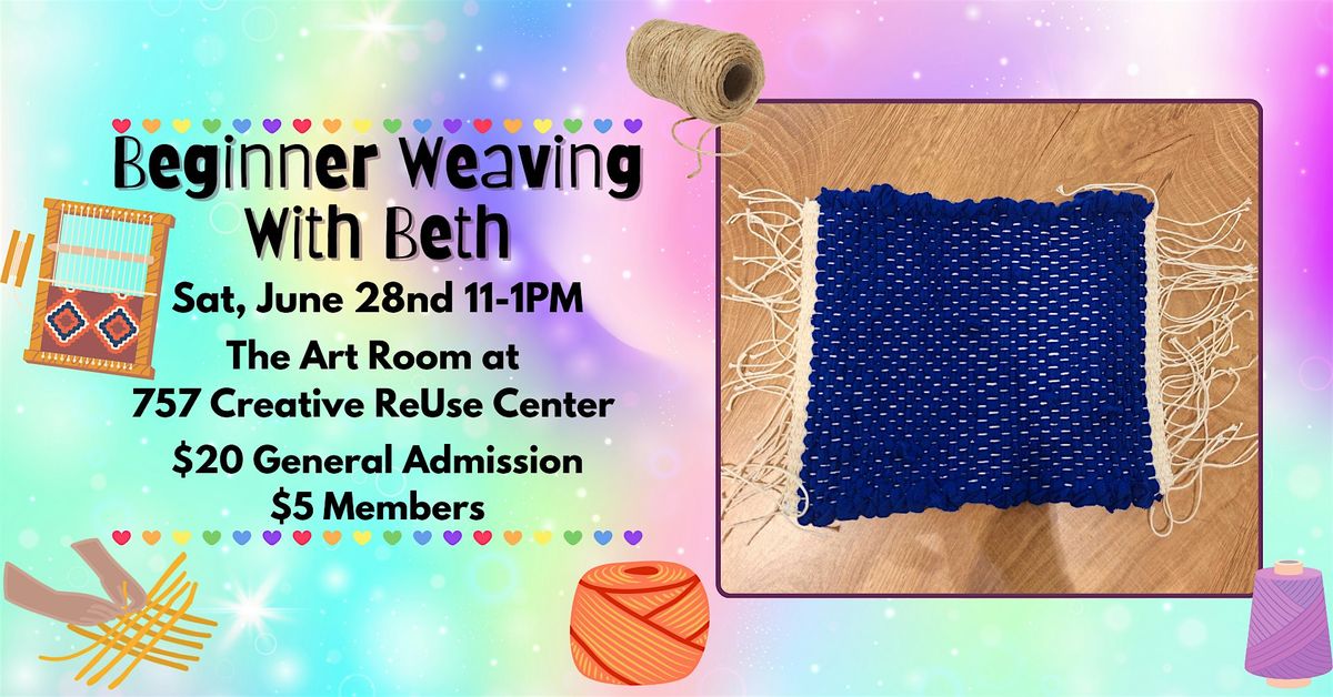 Beginner Weaving with Beth, 28 June | Event in Norfolk | AllEvents