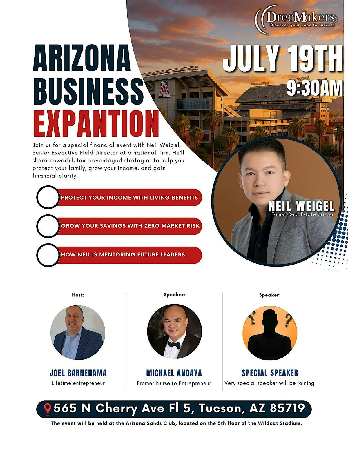 Build & Protect: Wealth Workshop, 19 July | Event in Tucson | AllEvents