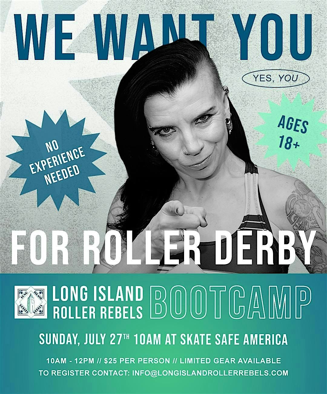 Long Island Roller Rebels Summer 2025 Bootcamp, 27 July | Event in Old Bethpage | AllEvents