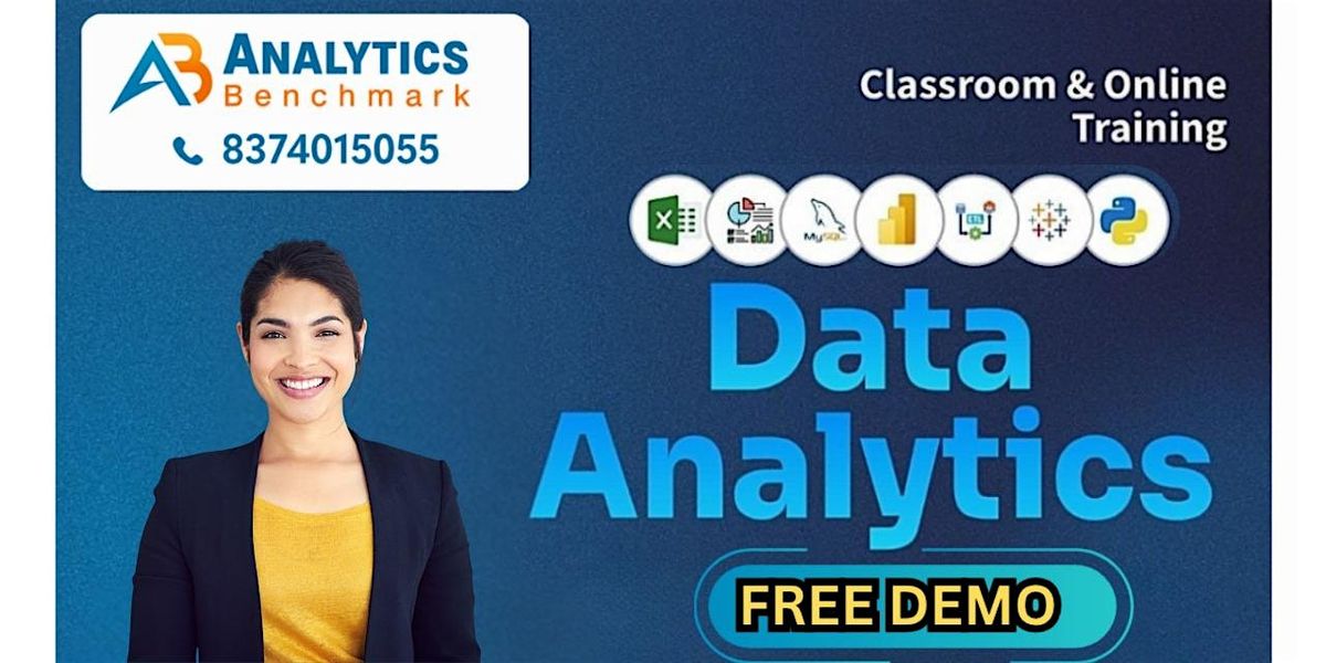 Data Analyst Free Demo, 30 August | Event in Hyderabad | AllEvents