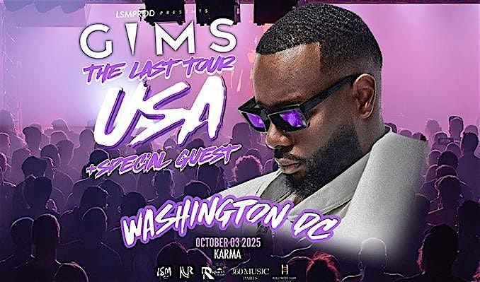 GIMS: The Final Tour - One Last Epic Night in WASHINGTON D.C.!, 3 October | Event in Washington | AllEvents
