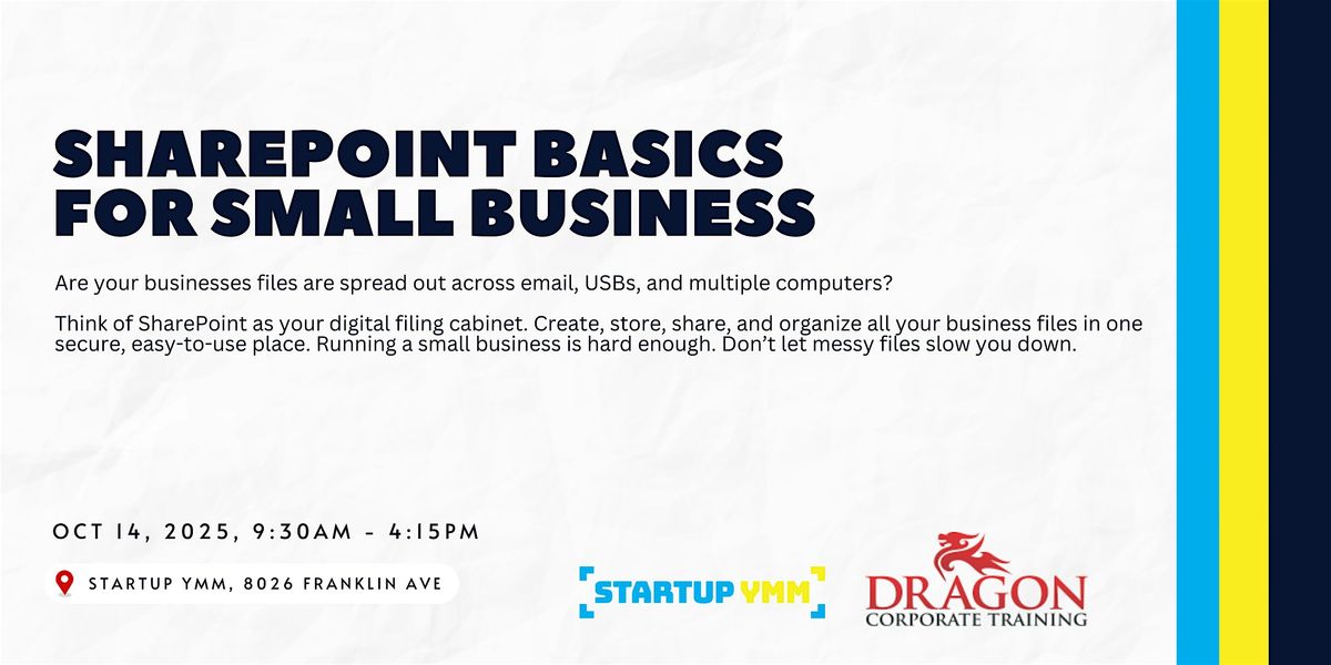 SharePoint Basics for Small Business, 14 October | Event in Fort McMurray | AllEvents