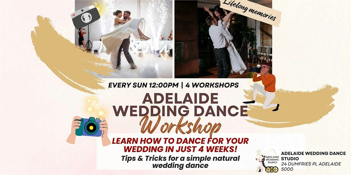 Wedding Dance Workshop -  Learn Your Wedding Dance in 4 Sundays!, 4 January | Event in Adelaide | AllEvents