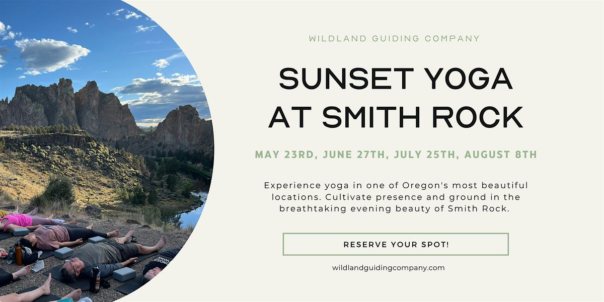Sunset Yoga at Smith Rock, 23 May | Event in Deschutes County | AllEvents