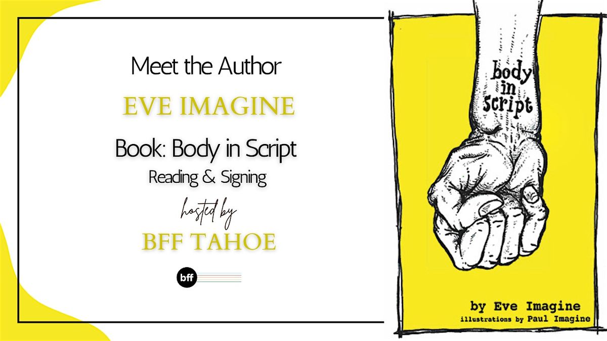 Meet the Author - Eve Imagine, 26 July | Event in South Lake Tahoe | AllEvents