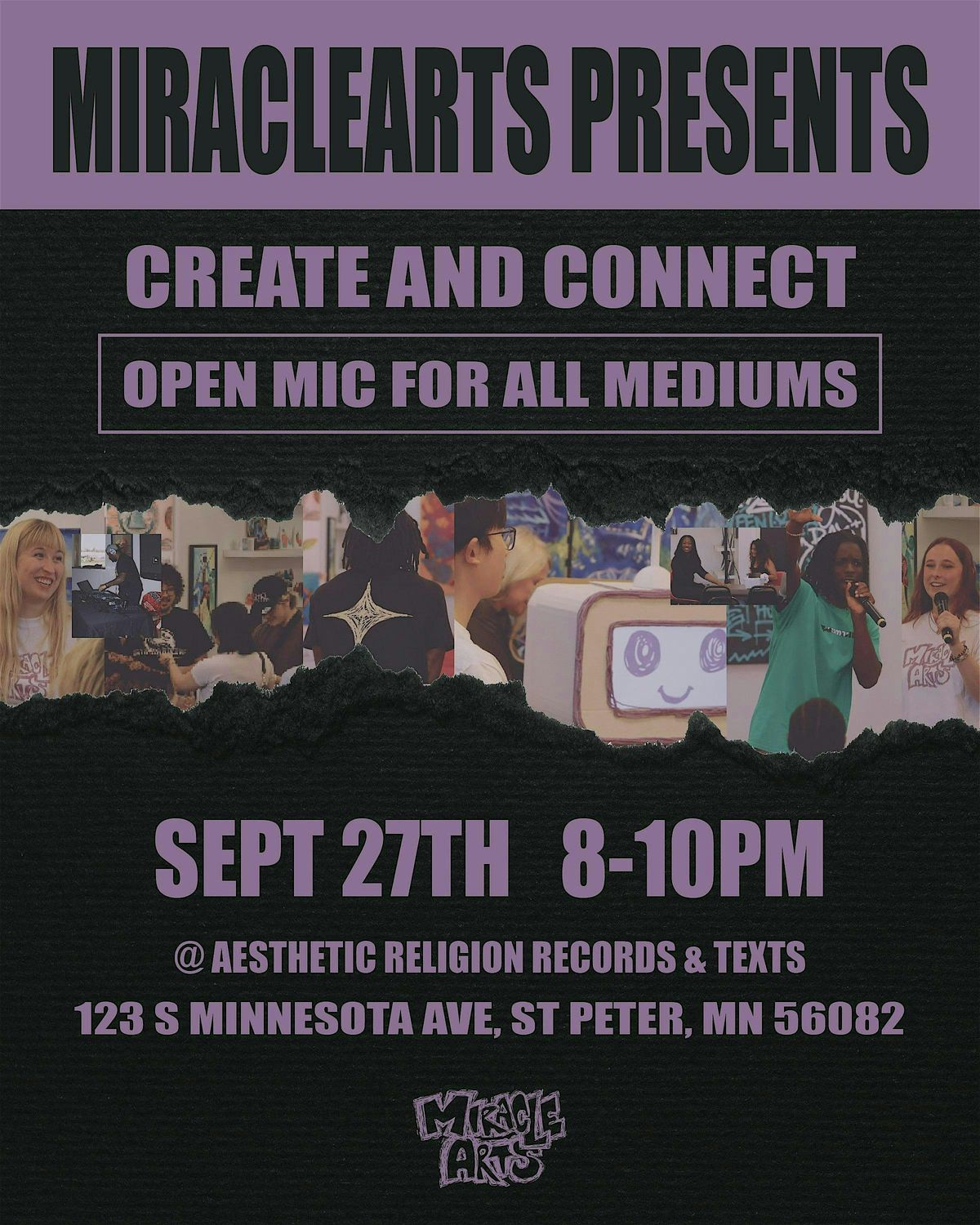 MiracleArts Presents: Create & Connect - St. Peter, 27 September | Event in Saint Peter | AllEvents