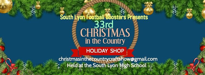 33rd Christmas In The Country Holiday Shop 2021 2020 Canceled South Lyon High School December 4 2021 Allevents In Christmas In The South 2021
