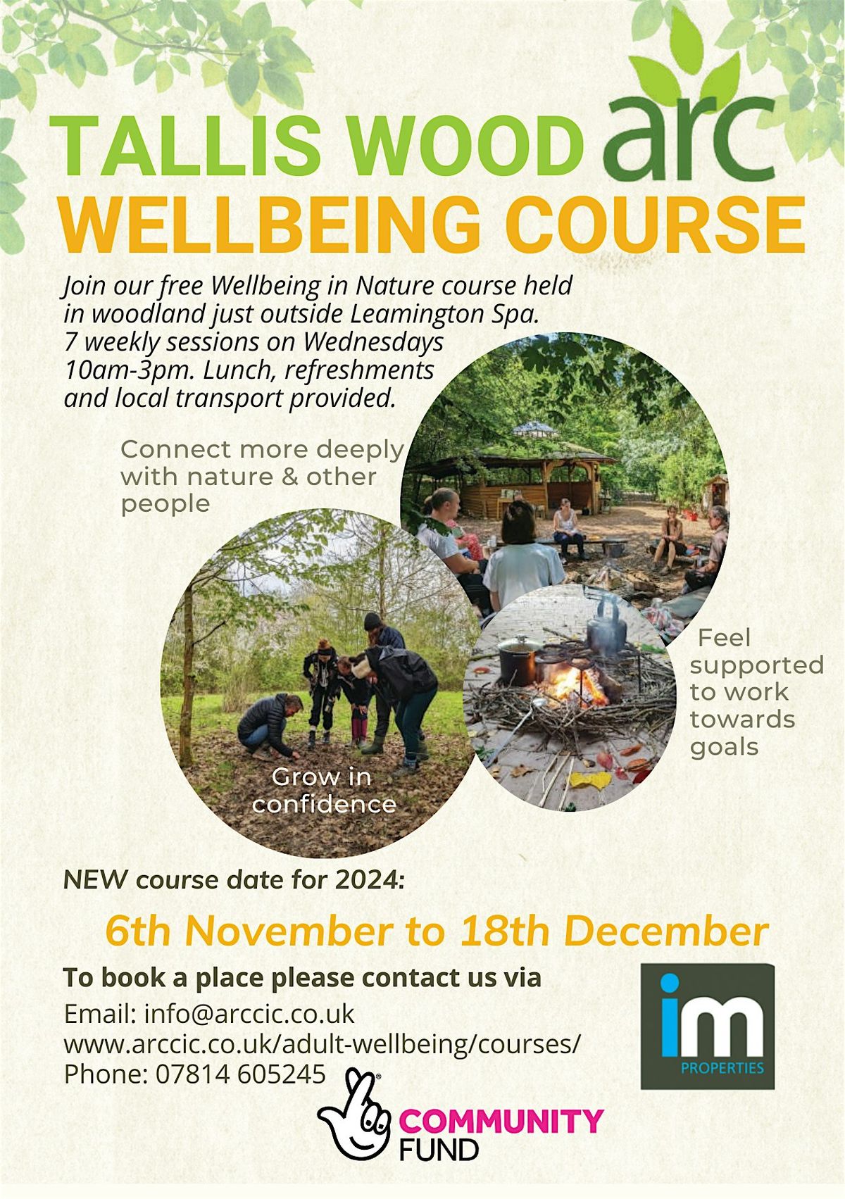 Woodland Wellbeing Re-Connection Event 2, 21 January | Event in Radford Semele | AllEvents