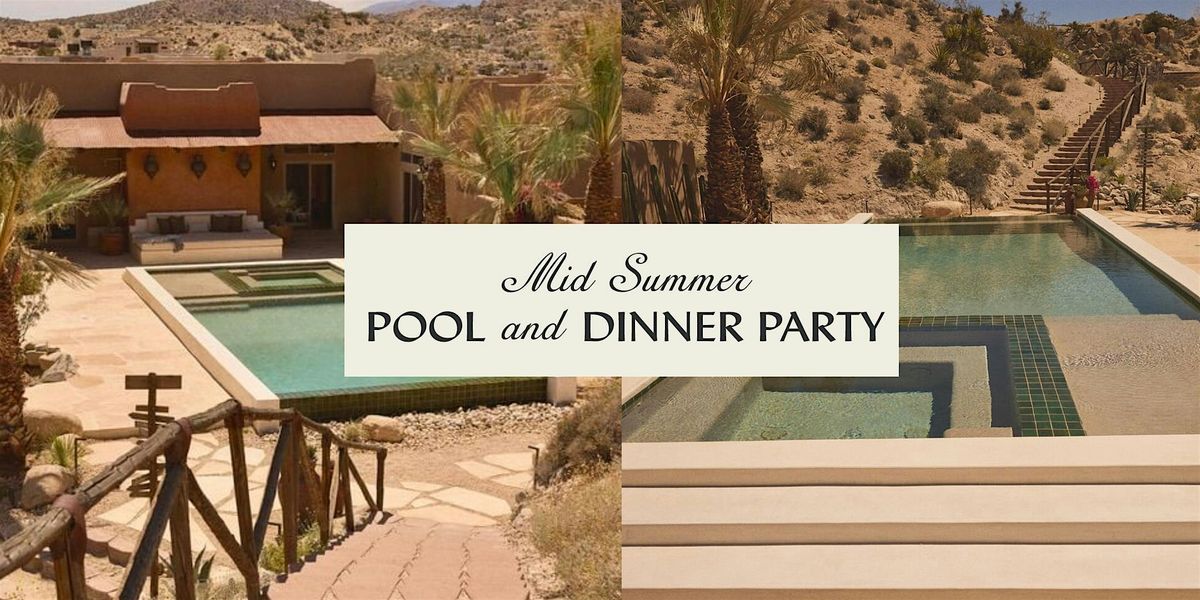 Más o Menos  Pool and Dinner Party at Saguaro House, 27 July | Event in Yucca Valley | AllEvents