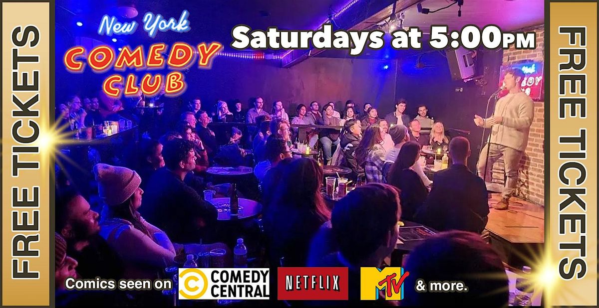 Free Comedy Show Tickets! Standup Comedy at New York Comedy Club, 10 May | Event in New York | AllEvents