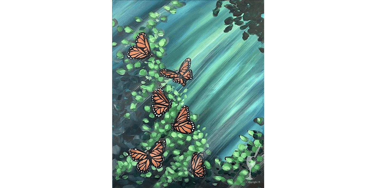 Ethereal Butterflies - Paint and Sip in San Antonio | Classpop!™, 12 August | Event in San Antonio | AllEvents