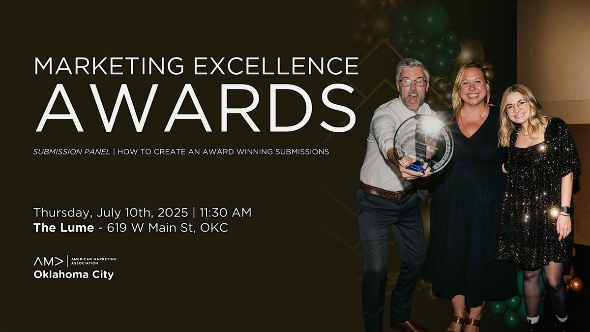 MEA Panel: How to create Award Winning Submissions, 10 July | Event in Oklahoma City | AllEvents