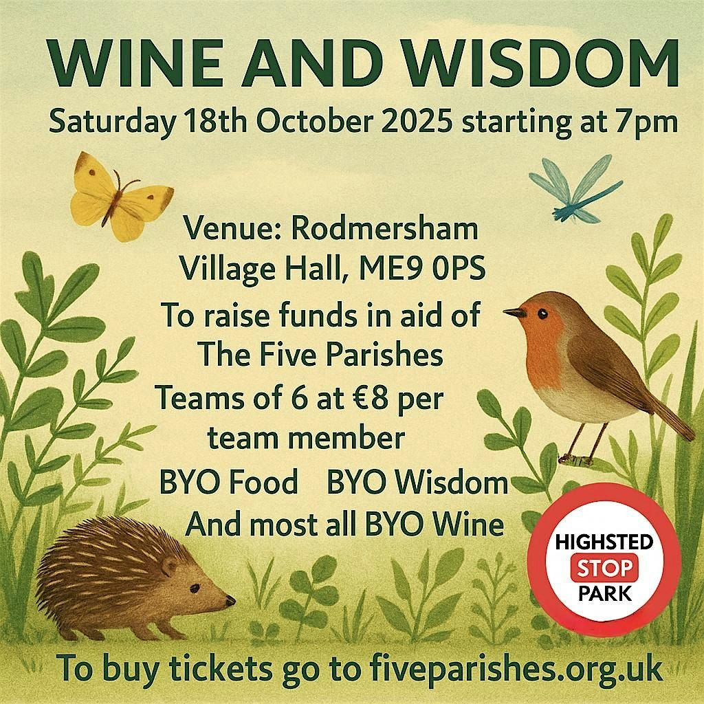 Wine and Wisdom, 18 October | Event in Sittingbourne | AllEvents