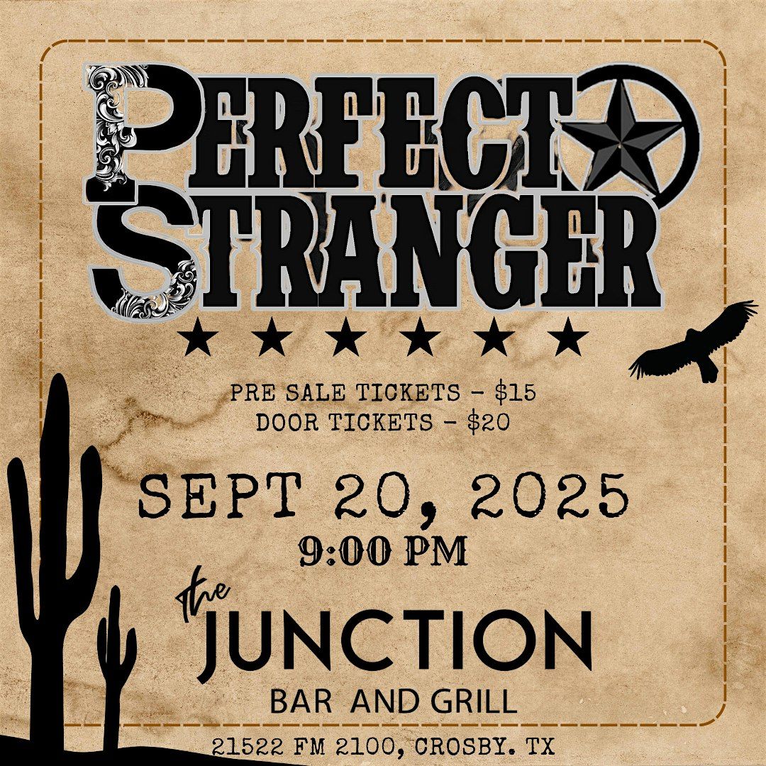 Perfect Stranger @ The Junction, 20 September | Event in Crosby | AllEvents